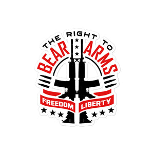 The Right to Bear Arms Freedom Liberty Sticker