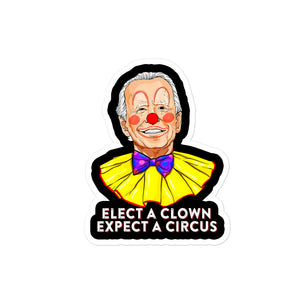 Biden Clown Sticker