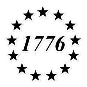 1776 Stars Sticker