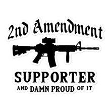 Load image into Gallery viewer, 2nd Amendment Supporter Sticker