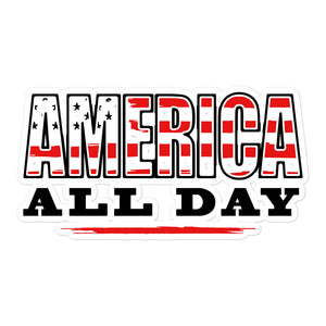 America All Day Sticker