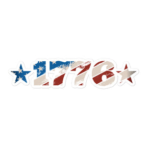 American Flag 1776 Sticker