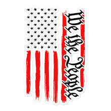 Load image into Gallery viewer, American Flag We The People Sticker