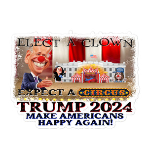 Elect A Clown Sticker