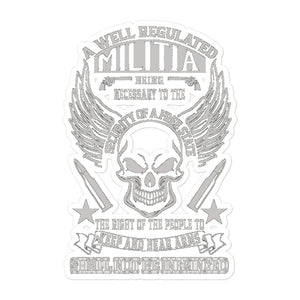 Militia Sticker