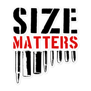 Size Matters Sticker