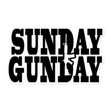 Load image into Gallery viewer, Sunday Gunday Sticker