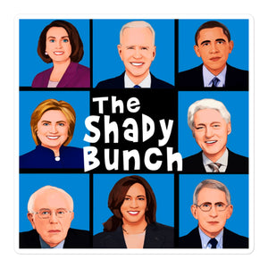 The Shady Bunch Sticker