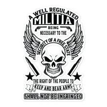 Load image into Gallery viewer, Militia (Black) Sticker