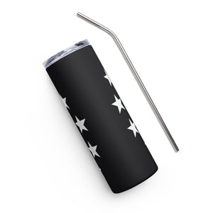 1776 Stars Black Tumbler Cup