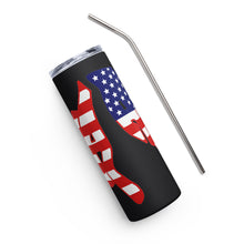 Load image into Gallery viewer, America Black Tumbler Cup