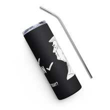 Load image into Gallery viewer, White, Straight, Republican, Male Black Tumbler Cup