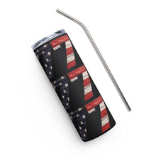 Load image into Gallery viewer, American 1776 Black Tumbler Cup