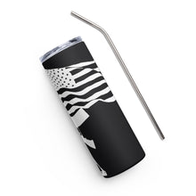 Load image into Gallery viewer, AR15 Flag Pole Black Tumbler Cup