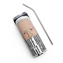 Load image into Gallery viewer, Biden Sniff Hair Don&#39;t Care Black Tumbler Cup