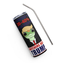 Load image into Gallery viewer, Switch Back to Trump Black Tumbler Cup