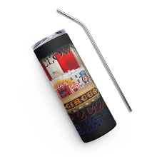 Load image into Gallery viewer, Elect A Clown Black Tumbler Cup