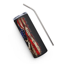 Load image into Gallery viewer, We The People 1776 Flag Black Tumbler Cup