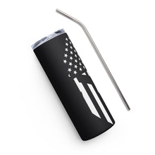 Load image into Gallery viewer, American Spartan Black Tumbler Cup