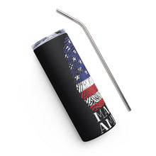 Load image into Gallery viewer, Made in America Black Tumbler Cup