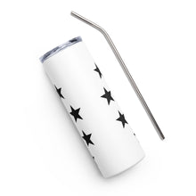 Load image into Gallery viewer, 1776 Stars White Tumbler Cup