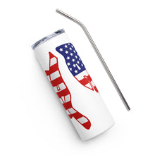 Load image into Gallery viewer, America White Tumbler Cup