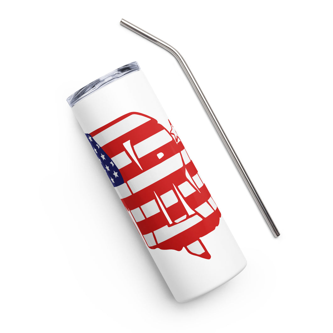 America White Tumbler Cup