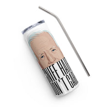 Load image into Gallery viewer, Biden Sniff Hair Don&#39;t Care White Tumbler Cup