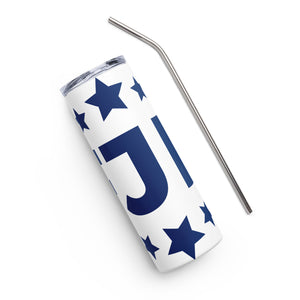 FJB White Tumbler Cup