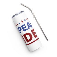 Load image into Gallery viewer, Impeach Biden White Tumbler Cup