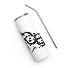 Load image into Gallery viewer, Black Mount Rushmore White Tumbler Cup