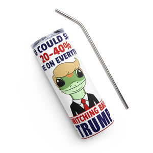 Switch Back to Trump White Tumbler Cup[