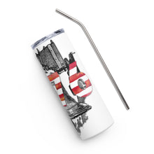 Load image into Gallery viewer, 1776 Liberty Bell White Tumbler Cup