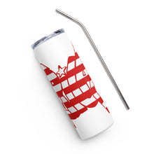 Load image into Gallery viewer, America White Tumbler Cup