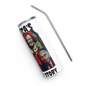 America's Horror Story White Tumbler Cup