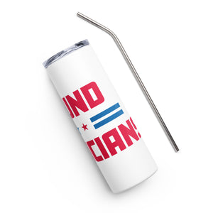 Defund Politicians Stars White Tumbler Cup