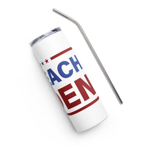 Impeach Biden White Tumbler Cup