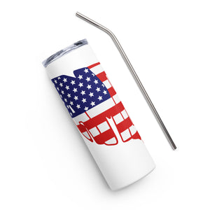 America White Tumbler Cup