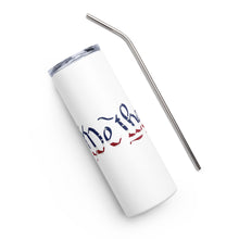 Load image into Gallery viewer, American Flag We The People White Tumbler Cup