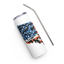 Load image into Gallery viewer, American Guns White Tumbler Cup