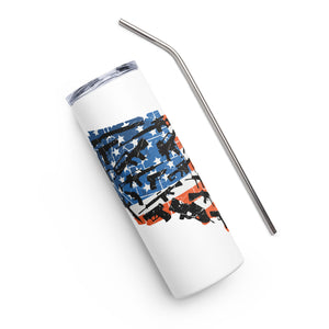 American Guns White Tumbler Cup