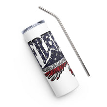 Load image into Gallery viewer, Freedom Eagle White Tumbler Cup