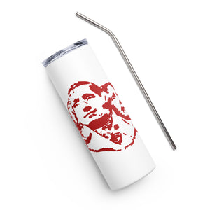 Red Mount Rushmore White Tumbler Cup