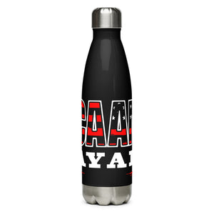 America All Day Black Tumbler Bottle