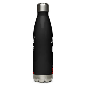 Anatomy of a Pew Black Tumbler Bottle
