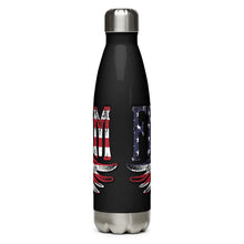 Load image into Gallery viewer, Freedom Eagle Black Tumbler Bottle