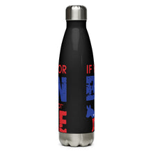 Load image into Gallery viewer, If You Voted for Biden Black Tumbler Bottle