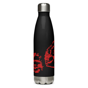 Red Mount Rushmore Black Tumbler Bottle
