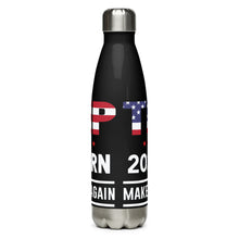 Load image into Gallery viewer, Trump 2024 The Return Black Tumbler Bottle