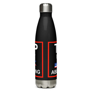 Trump Was Right About Everything Black Tumbler Bottle